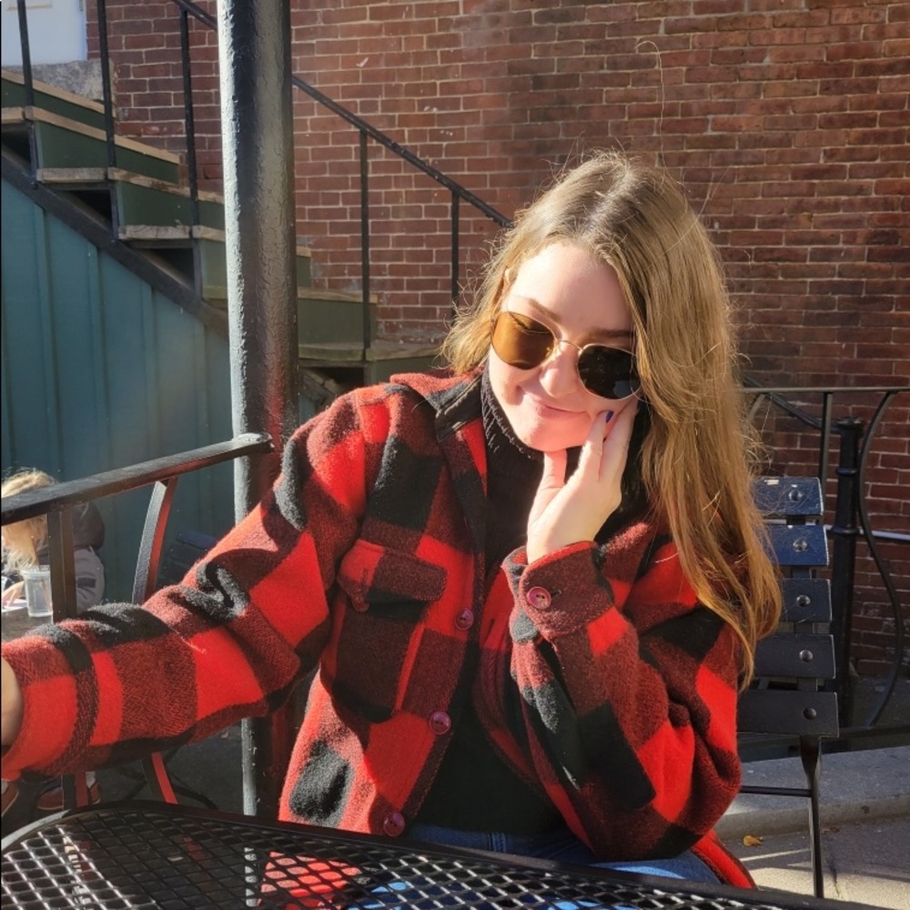 Vintage Buffalo Plaid LL Bean Jacket